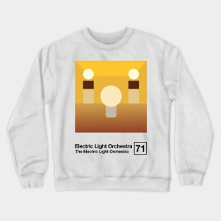 ELO / Minimalist Style Graphic Poster Design Crewneck Sweatshirt